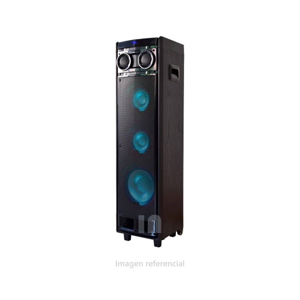 PARLANTE HIGHTOWER NEX SPS1023, POTENCIA DE SALIDA 250W, PARLANTES INCORPORADOS 5, SINTONIZADOR RADIO FM, ENTRADA AUX 3.5MM, USB, SD, BLUETOOTH V 5.0.