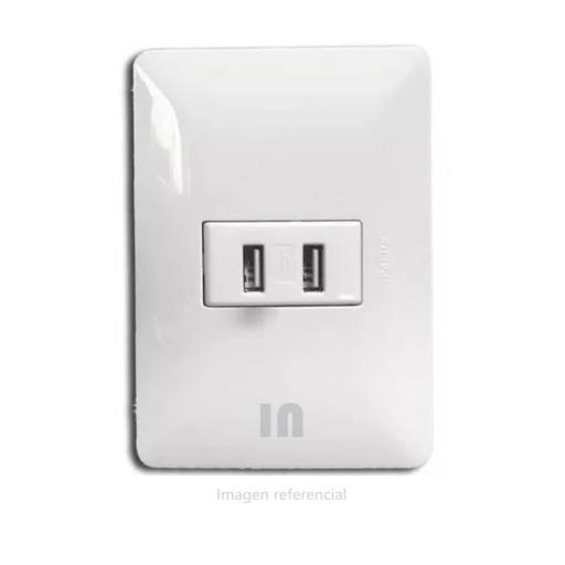 CARGADOR DE PARED PARA TELÉFONO, CABLE USB V8, CARGADOR RÁPIDO TRANYOO KIT T-C01 IP LIGHTNING USB 2.4A, BLANCO.