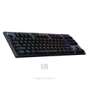 Teclado Mecánico Logitech G915 TKL RGB - Inalámbrico LIGHTSPEED, Bluetooth, Sin Teclado Numérico, 1.5 mm de Activación, 40h de Batería