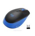 MOUSE ÓPTICO LOGITECH M190, INALÁMBRICO, RECEPTOR USB,COLOR AZUL, RESOLUCIÓN DE MOVIMIENTO 1000 DPI