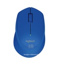 Mouse óptico inalámbrico logitech m280, 1000 dpi, receptor usb, 2.4ghz,AZUL