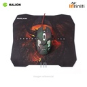 MOUSE GAMER Y PAD HALION SHERMAN HA-M923P USB.