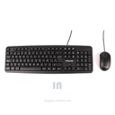 KIT TECLADO MOUSE ESTANDAR HALION HA-K420C.