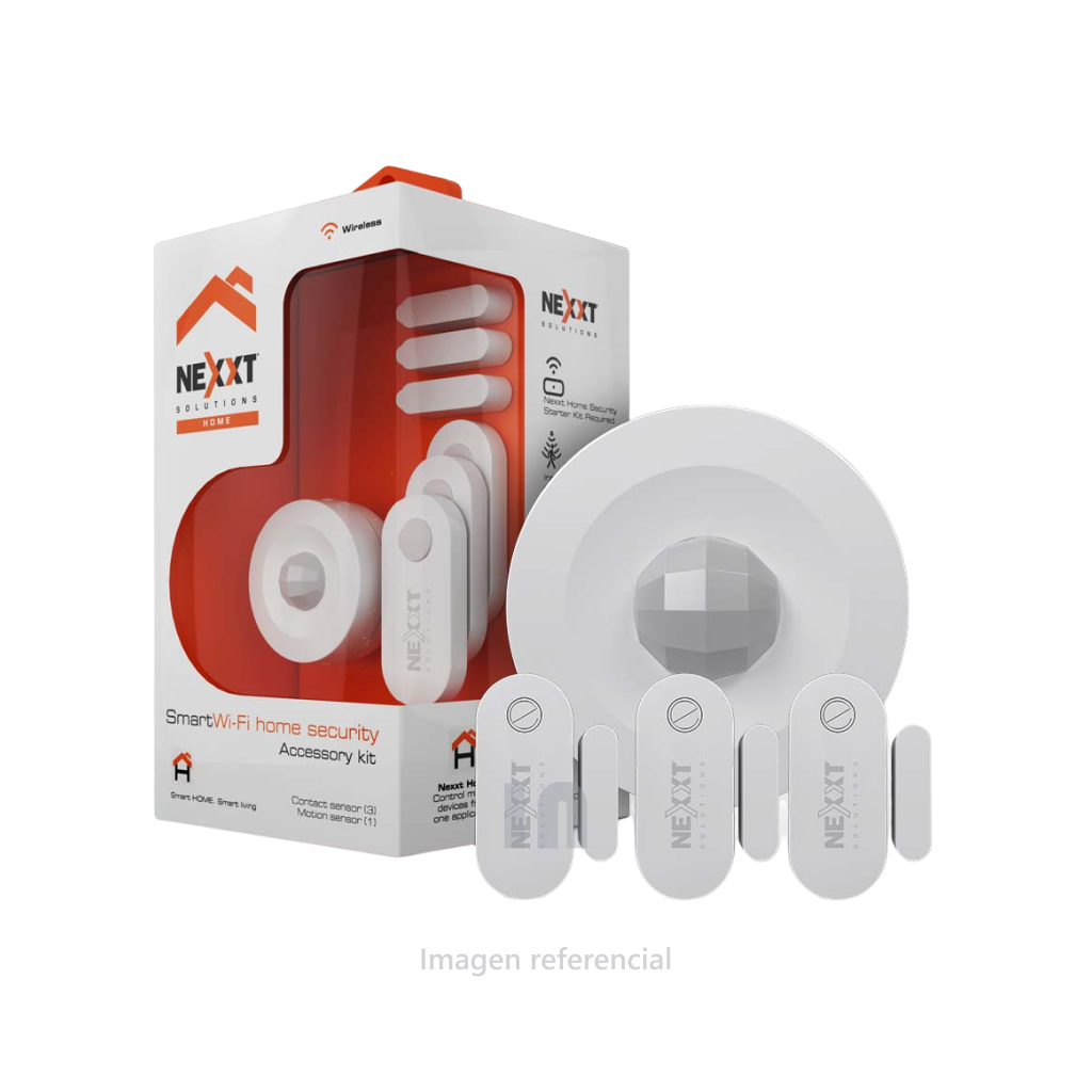 Kit de Sensores de Contacto Inteligente Nexxt AHBSNMA4U1 WiFi y Bluetooth