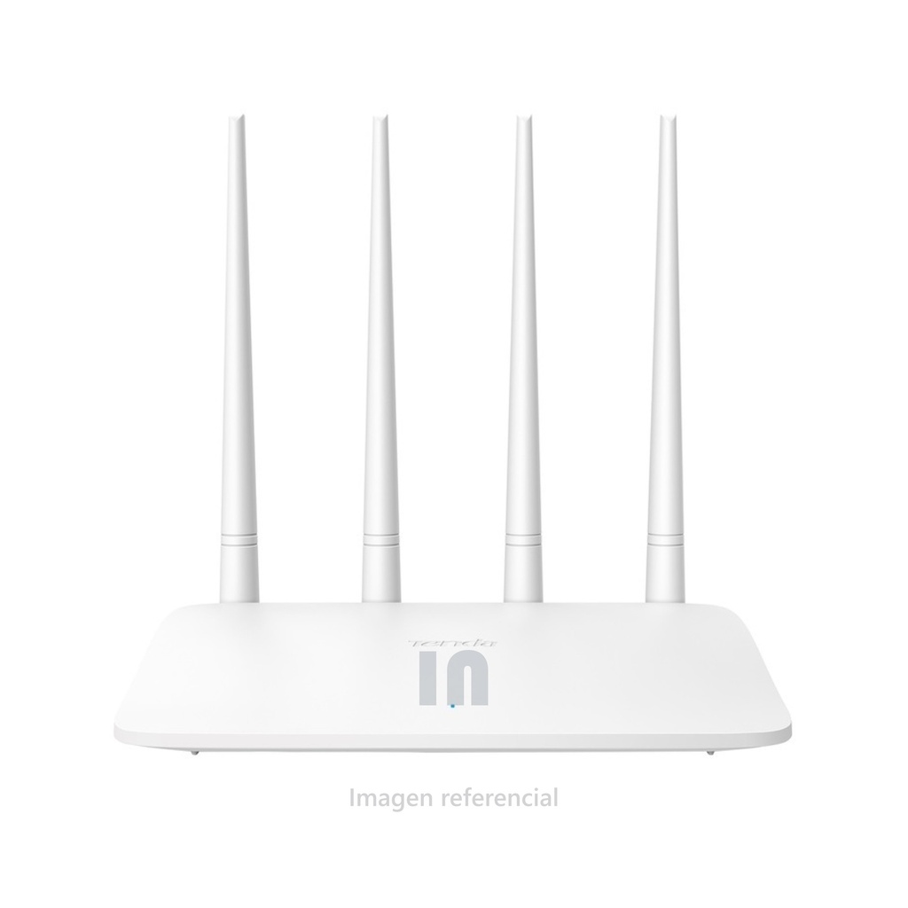 ROUTER INALÁMBRICO TENDA F6 BANDA ÚNICA (2,4 GHZ) ETHERNET BLANCO.