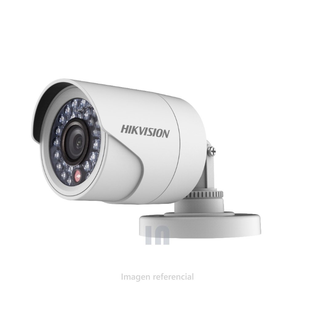 CÁMARA DE VIGILANCIA HIKVISION TURBO DS-2CE16C0T-IRPF 720p, 2.8MM, IR 20M PLASTICO- IP66