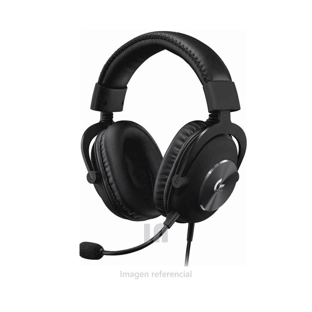 Auriculares Logitech G Pro Gaming, frecuencia: 20 Hz - 20 kHz, micrófono 100 Hz - 10 kHz, 3.5MM (4 POLOS), color negro