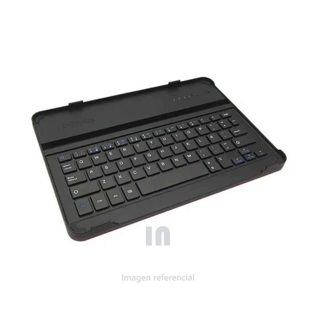 TECLADO ADVANCE SP5701, BLUETOOTH, ESPAÑOL, PARA TABLET DE 9 PULGADAS, MICRO-USB, NEGRO/ROJO.