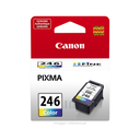 CARTUCHO DE TINTA CANON CL-246, TRI-COLOR, FINE TECHNOLOGY, 180 PAGINAS.