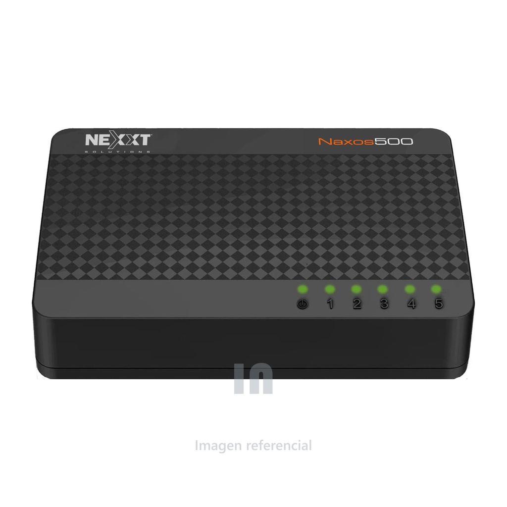 SWITCH NEXXT NAXOS 500 5 PUERTOS ETHERNET 10/100 MBPS.