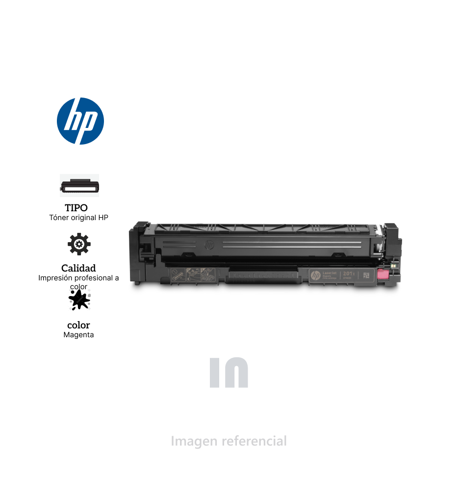 TONER HP LASERJET 201X COLOR MAGENTA (1P) CF403X