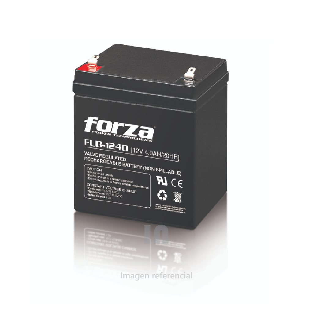 FORZA POWER TECHNOLOGIES BATERIA FORZA, FUB-1240 12V FORZA 4.0AH.