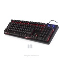 TECLADO HALION HA-K616 RIPPER TECLADO DE 3 TIPOS COLORES USB 2.0 CABLE DE 1.8M.