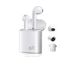 AUDIFONOS INALÁMBRICOS I7S TWS, MICRÓFONO, BLUETOOTH, BLANCO, ALCANSE 12MT