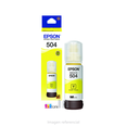 Botella de Tinta Epson 504 Amarillo T504420-AL, 70 ml, Compatible L4150/L4160/L4260/L6161/L6171/L6191/ L6270/L14150.