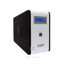 UPS CDP R-Smart 1010i, interactivo, 1000VA, 500W, 220V, 10 tomacorrientes. 5 tomas UPS/AVR, 5 tomas de supresión de picos, pantalla LCD, USB.