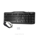 Combo Teros TE-KM13M28, Teclado USB Multimedia, Mouse Optico Usb