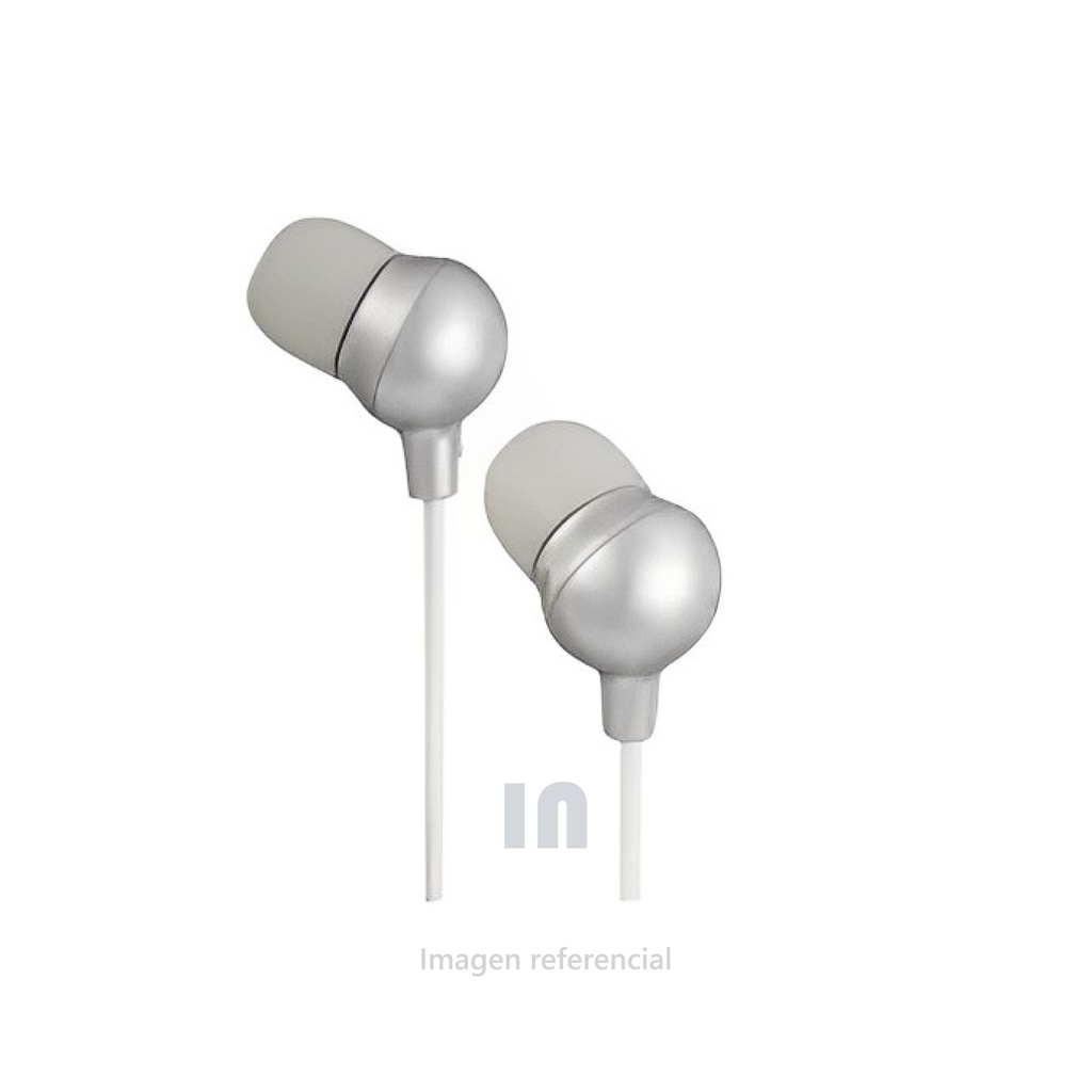 AUDIFONO MP3 HALION FX30 PLATEADO EXTRA BASS