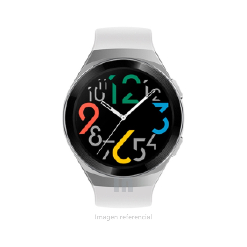 Smartwatch Huawei Watch, Pantalla AMOLED HD 1.39", 4GB, Bluetooth 5.1, Acero Inoxidable Blanco