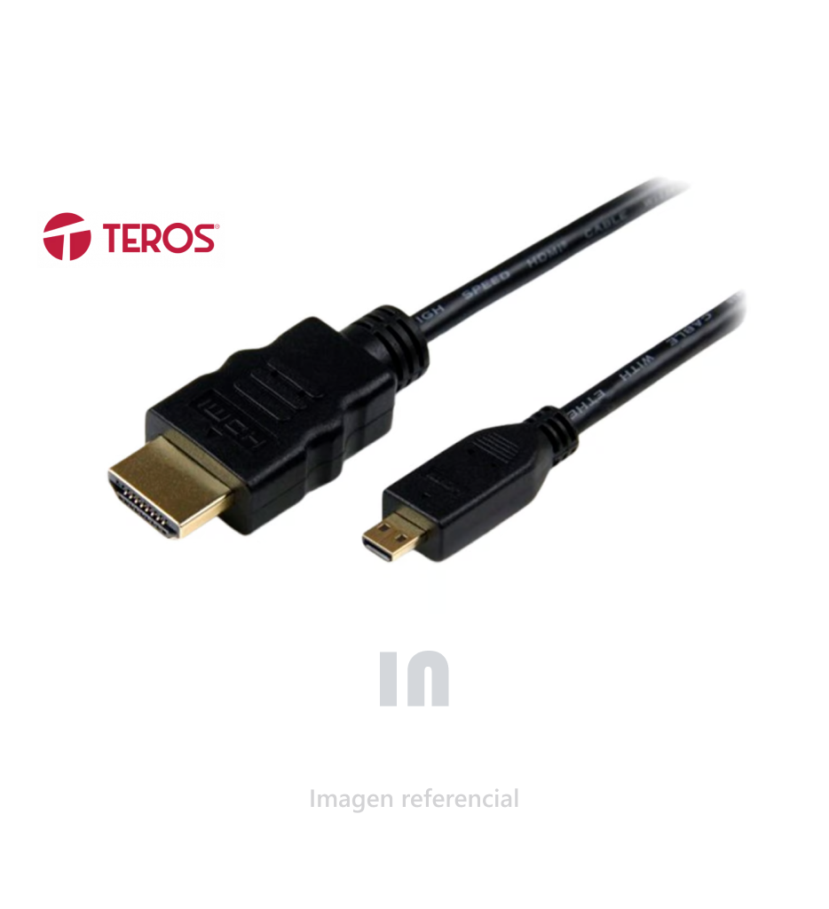 CABLE HDMI DE 1MT A MICRO HDMI TEROS