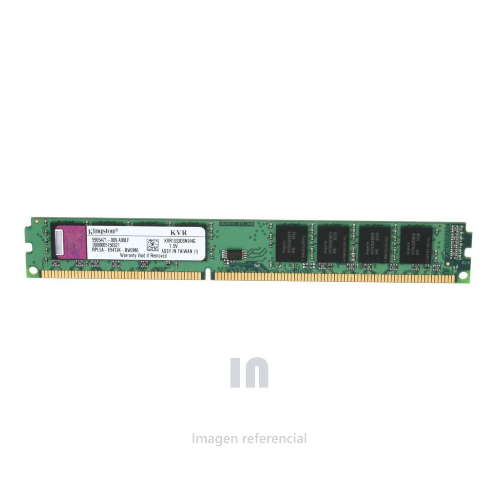MEMORIA RAM KINGSTON KVR26S19S8/16, 16GB, DDR4, SO-DIMM, 2666 MHZ, CL19, 1.2V, NON-ECC.