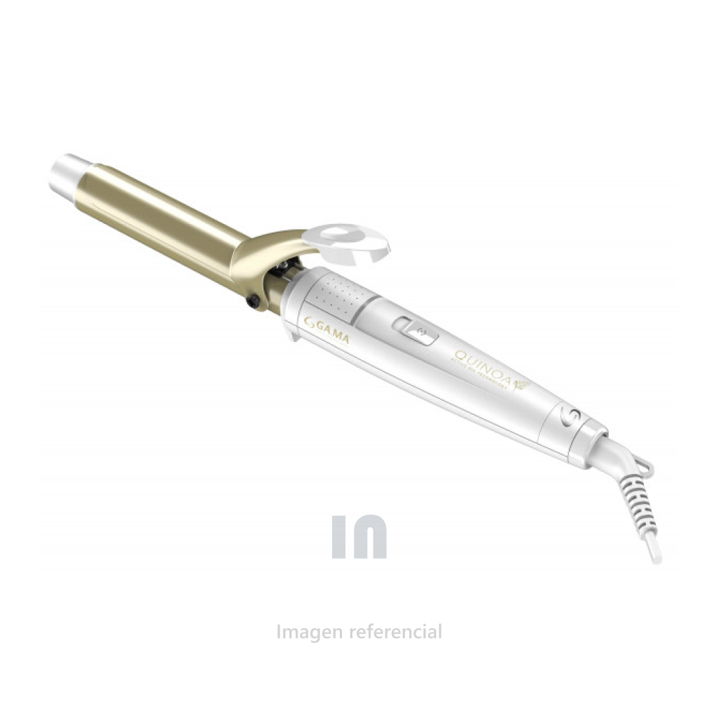Rizador de Cabello GAMA Quinoa RGSTD-N25 – Recubrimiento con Aceite de Quinoa, 25 mm, 220V