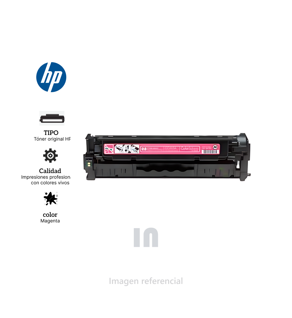 TONER HP LASERJET 304A CC533A MAGENTA