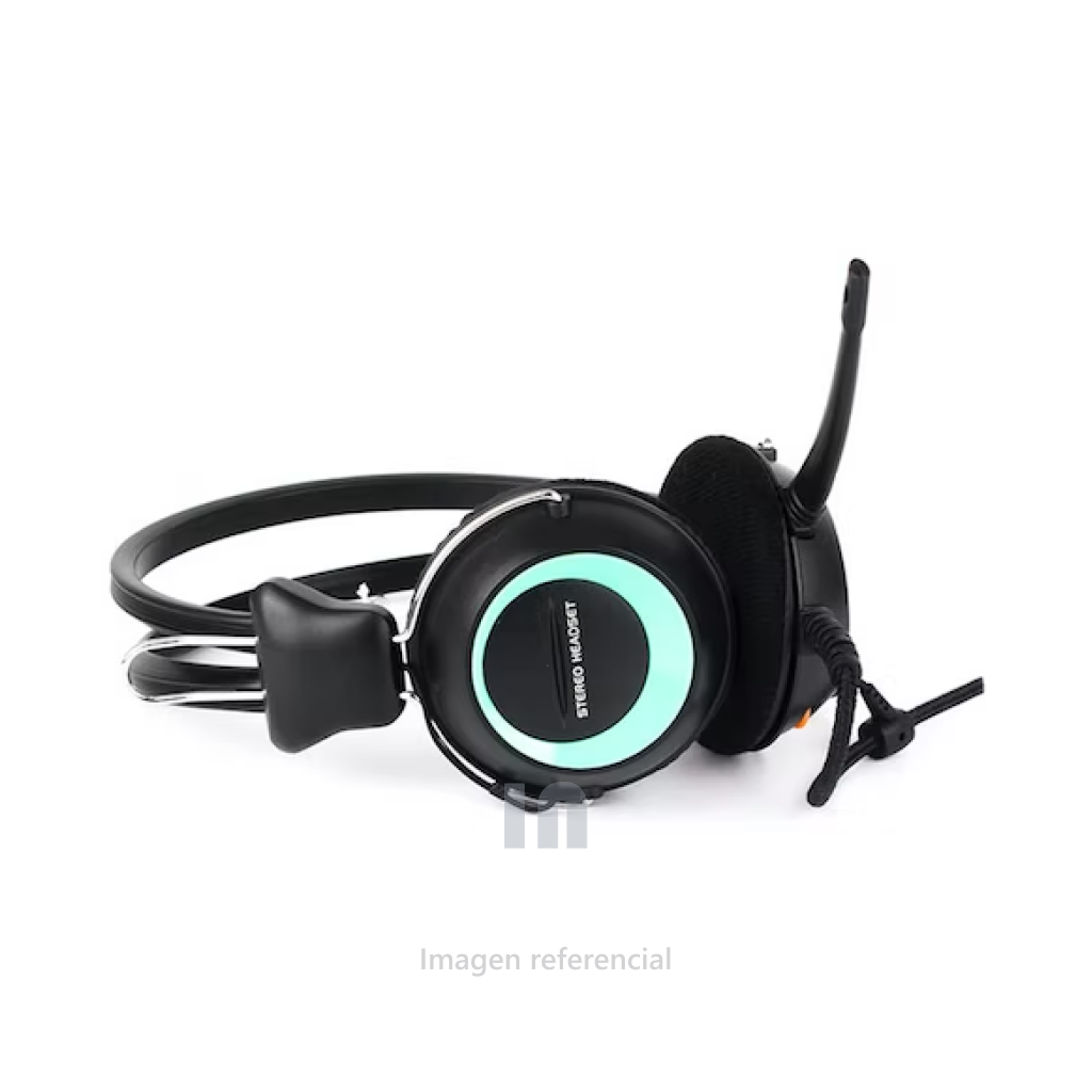 Auricular Halion T3 - Micrófono Flexible, Control de Volumen, Protector de Tela, Cable 2.2m