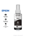 Botella de Tinta Epson T664120 color negro, 70 ml – Compatible con Epson L200