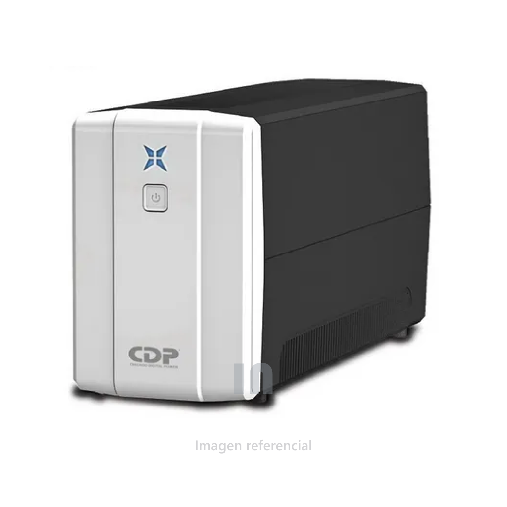 UPS CDP R-UPR 508I INTERACTIVO, 500VA, 240W, 220V, 8 TOMACORRIENTES.4 TOMAS UPS/AVR, 4 TOMAS DE SUPRESIÓN DE PICOS.