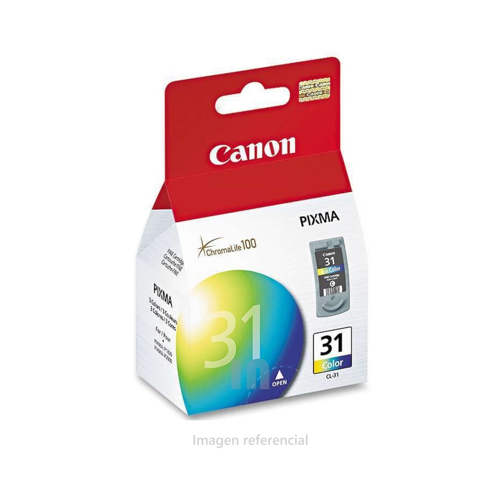 CARTUCHO DE TINTA CANON CL-31 TRICOLOR