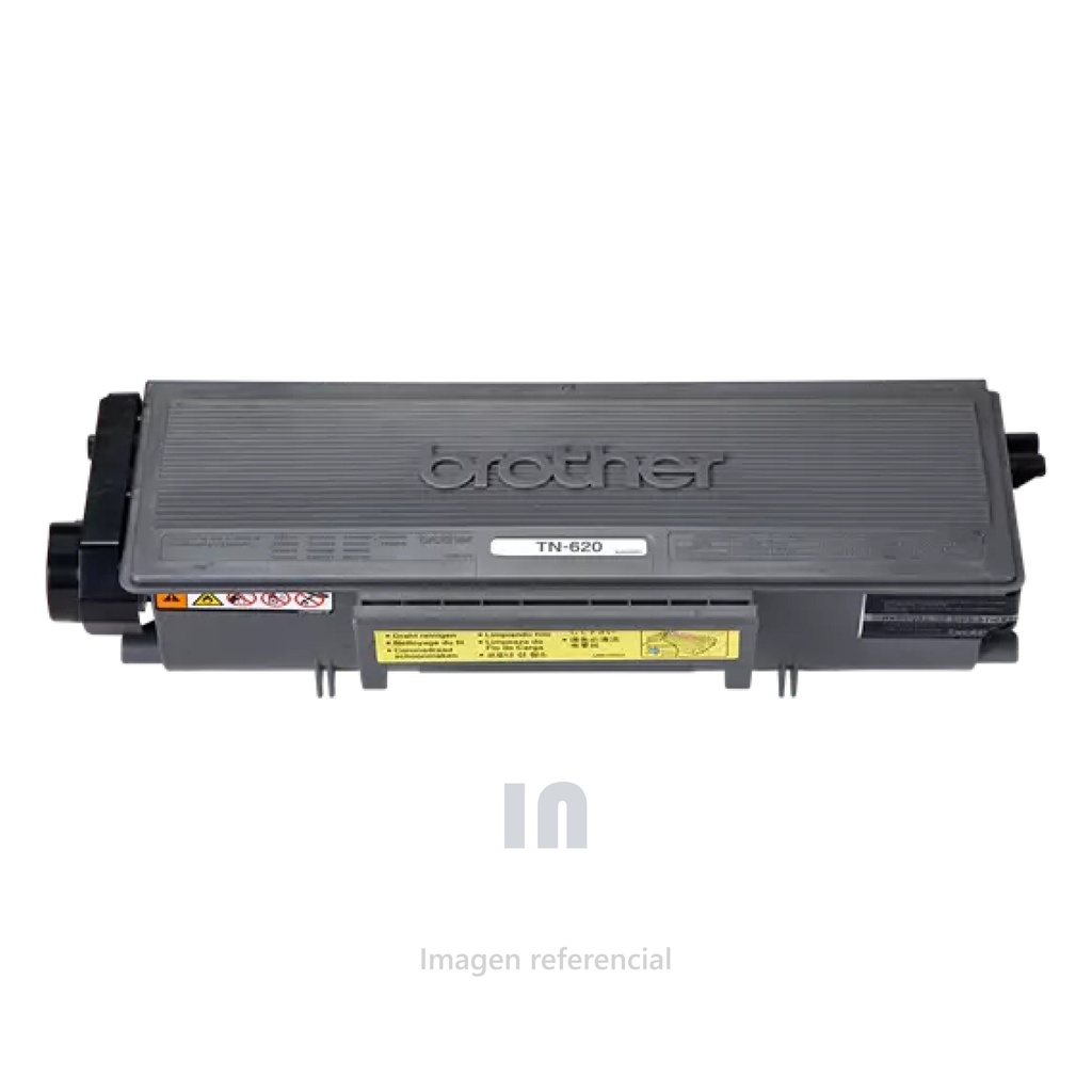 Tóner Brother TN-620, Cartucho de Alto Rendimiento para Impresoras Brother HL-5340D / HL-5350DN – Negro