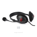 AURICULAR HALION HA-281 PARA PC, MICRÓFONO AURICULAR, PROTECTORES, COLORES, VERDE, ROJO.