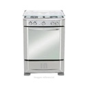 Cocina a Gas Mabe CMP6030FX0 – 4 Hornillas, Encendido Eléctrico y Parrillas de Hierro Fundido