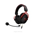 Auriculares Hyperx CLOUD ALPHA GAMING, memoria foam original de hyperx, estructura de aluminio, cable desmontable con control de audio incorporado.