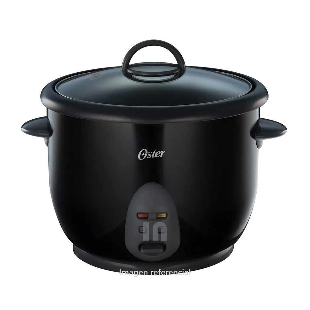 Olla Arrocera Oster 1.8L CKSTRC1700B053 – 10 Tazas, Tapa de Vidrio y One Touch