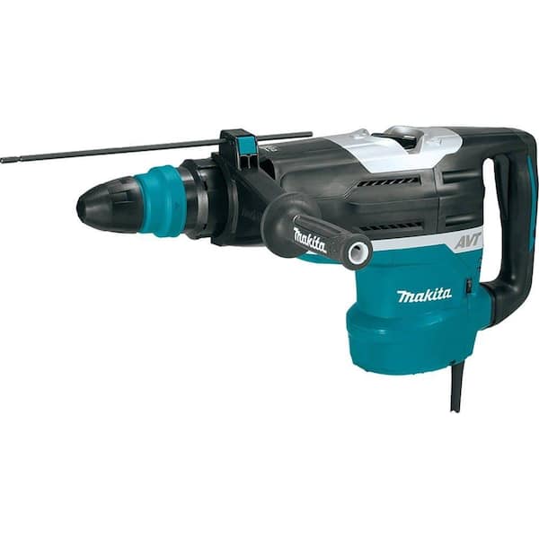 Rotomartillo makita sds max hr5212c avt, potencia de perforación 1510w, golpes por minuto1,100 ? 2,250 bpm, peso neto 11.8lg, con cable, acepta broca sds-max, tipo de broca 52mm, longitud del cable 16.4, mango lateral, mango recto, peso neto 26.2 lbs.tiene control de vibración.