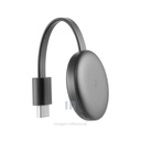Google Chromecast 3 FHD HDMI Streaming Media Player – Carbón, Compatible con Google Home