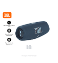Altavoz bluetooth JBL Charge 5 30W, resistente al agua IP67, 20 horas máximo, batería 7500 mAh, función TWS, carga USB-C, azul. 