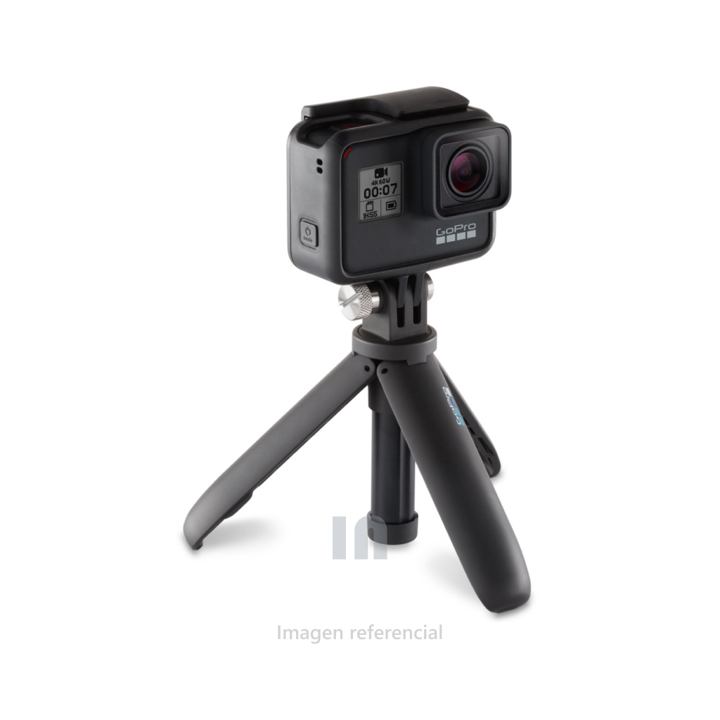 Gopro Combo trípode (AFTTM-001), monopié GoPro - 116.84mm a 226.06mm Altura, Negro, hasta 8.9 pulgadas, Prop Shorty en cualquier superficie nivelada con su trípode incorporado.