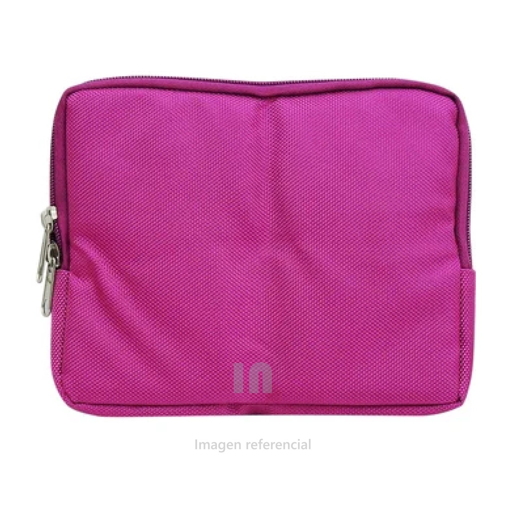 FUNDA PARA TABLET DE 7 PULGADAS, 20 X 16 CM LILA.