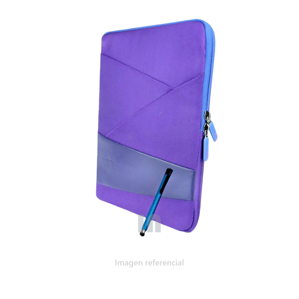 FUNDA PARA TABLET MORADO DE 7 PULGADAS ALTRON.