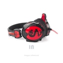 AURICULAR PARA GAMER DRAGON (S2) - CONECTOR (3.5mm) / USB Y CONECTOR (3.5mm) ROJO