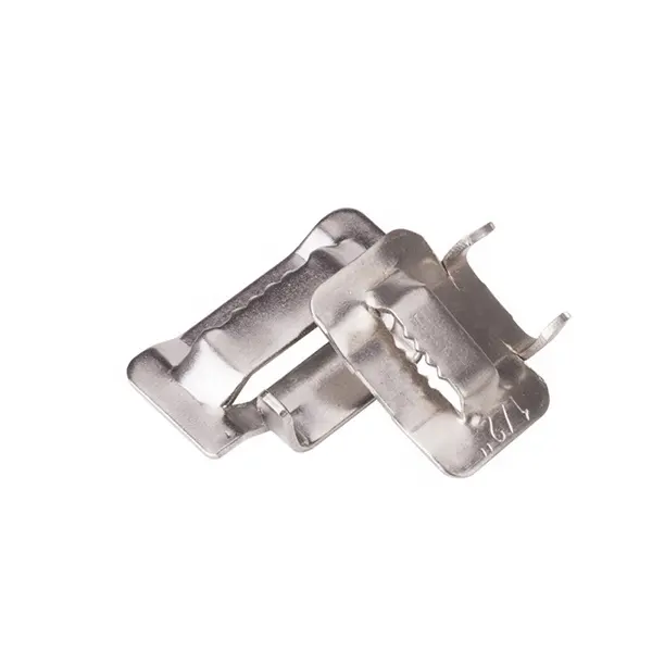 HEBILLA AC. INOX. 201SS 1/2 Pulg. para Cintas Band-it.