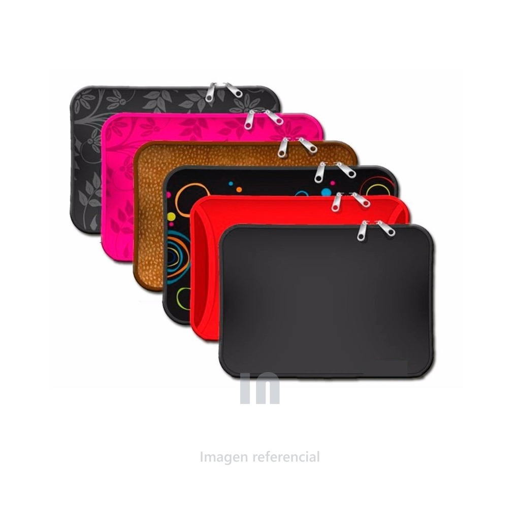 FUNDA PARA LAPTOP DE 15,6 PULGADAS, COLORES VARIADOS.