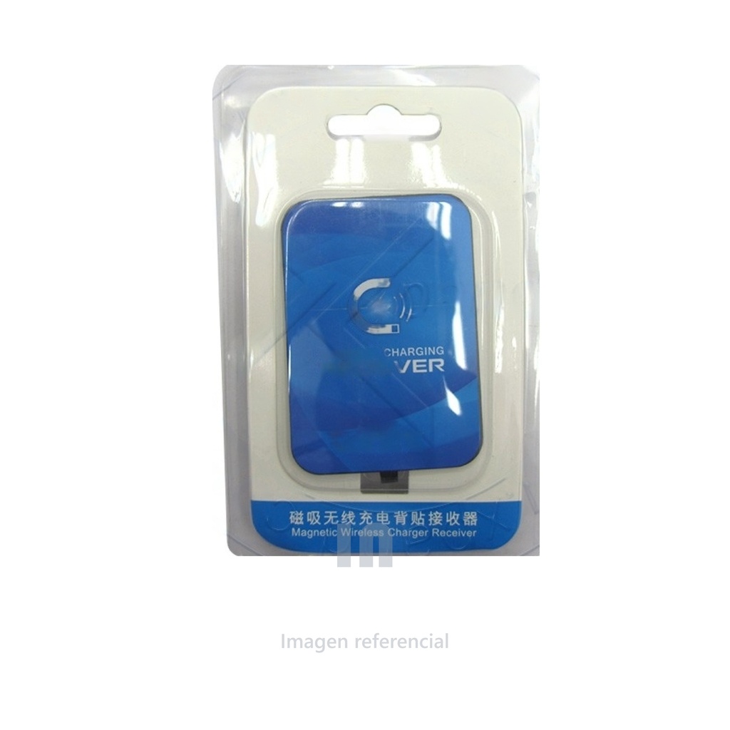 Receptor magnético wireless para carga b105, para Smartphone android, micro-usb, azul Smartphone android.