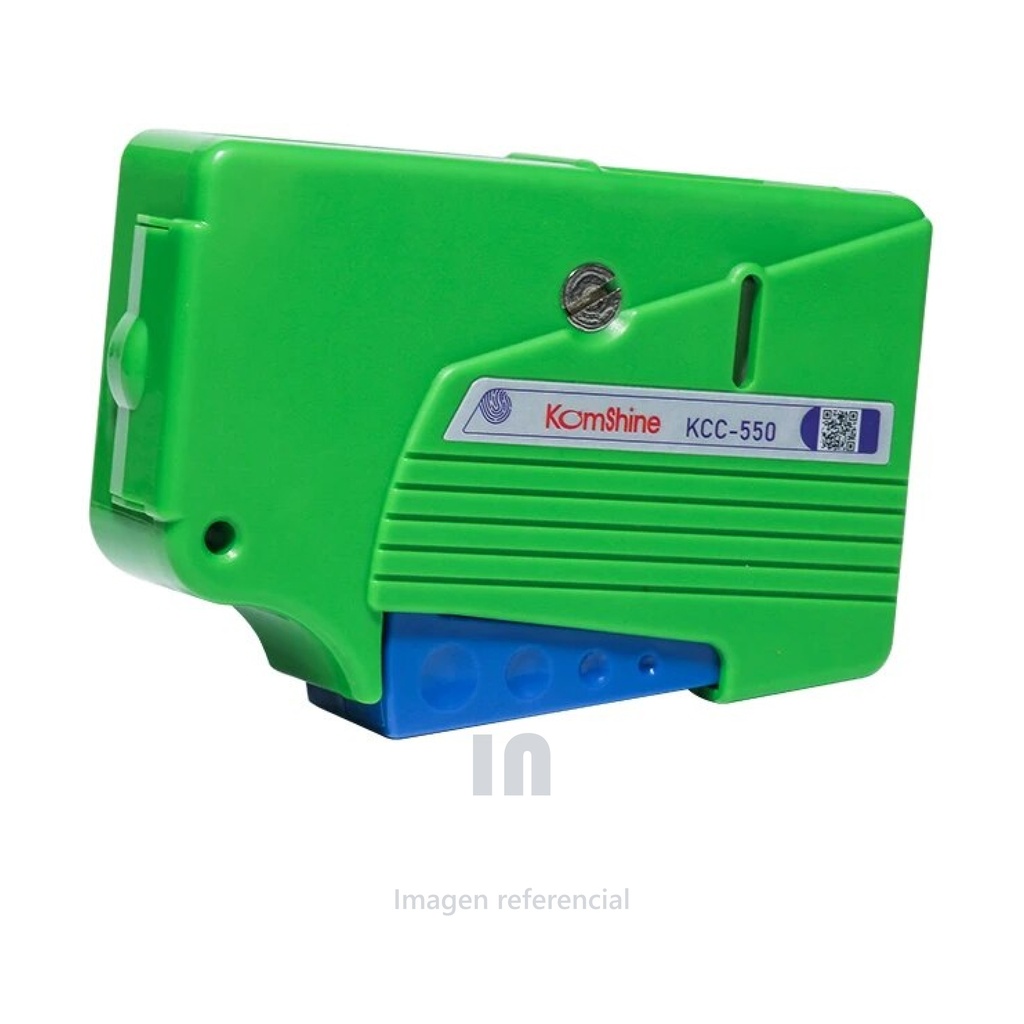 Caja o casete de limpieza de fibra de KCC-550 SC, FC, ST, LC, MU, MT, D4, conector óptico DIN, herramienta de limpieza, más de 500 veces, núcleo limpio.