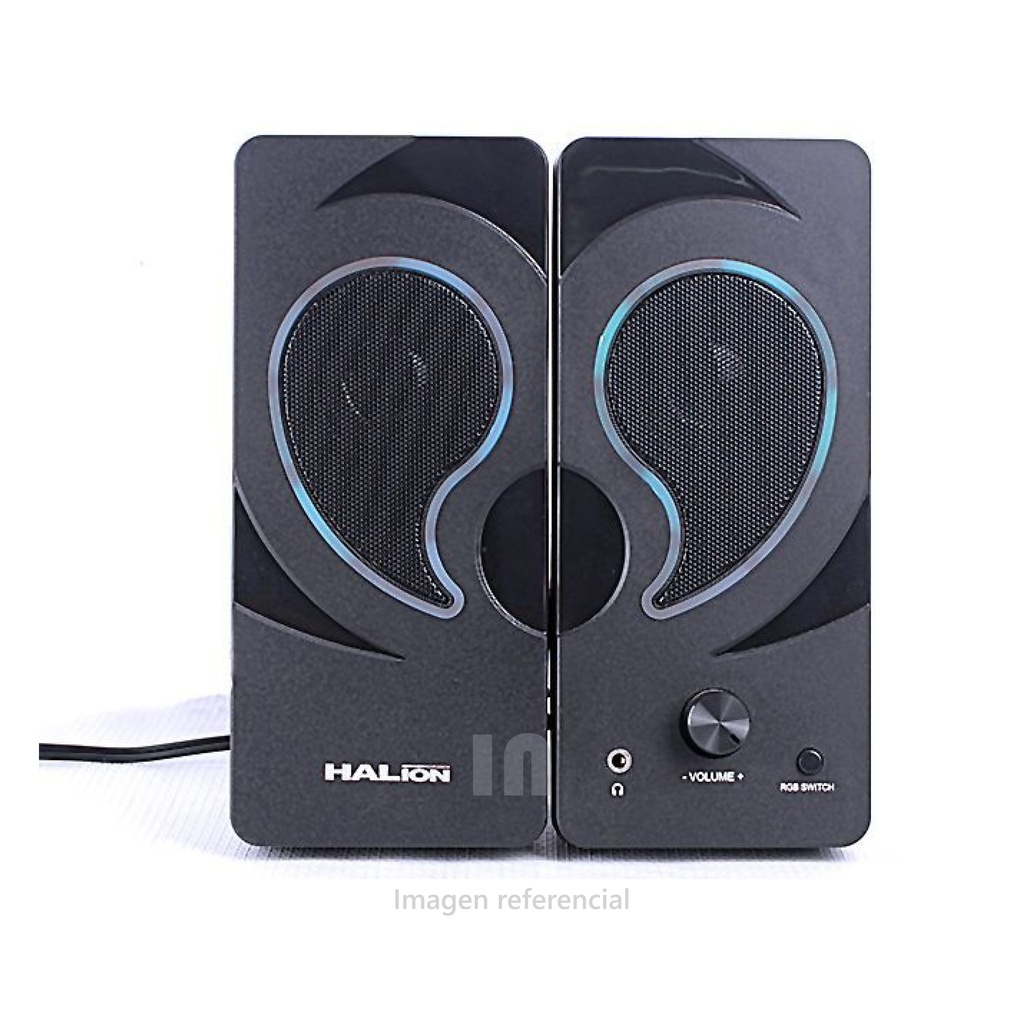 PARLANTE USB GAMER HALION HA-S334 RGB (EN GOTA)