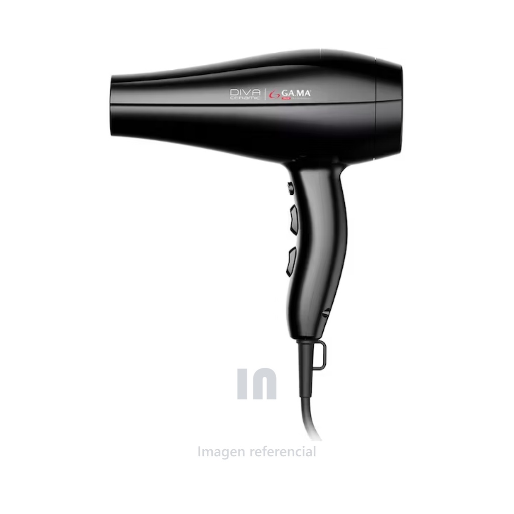 Secador de Cabello GAMA Cerámico Brillante Ion – 2200W, Tecnología Nano Silver y Anti-Frizz