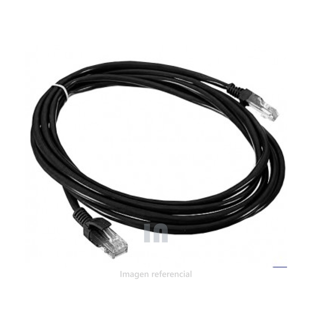 PATCH CORD DIXON UTP CAT. 6 LSZH 2 METROS COLOR NEGRO.
